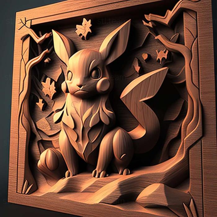 3D модель Гра Pokemon XY (STL)